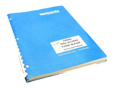 Tektronix 7B95 Delaying Time Base With Options Instruction Manual