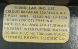 Federal Pacific NA2100 2 Pole Circuit Breaker 100A 120/240VAC 1 PH Plug-In
