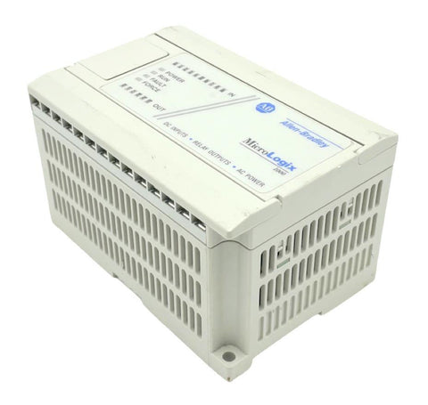 Allen-Bradley 1761-L16BWA MicroLogix 1000 Controller 6 Digital Input RAM 24VDC