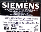 Lot of (2) Siemens BQ1B020 1-Pole Circuit Breaker 20A 60HZ 120/240VAC