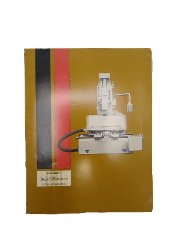 Cincinnati Milling Machine Co. - Royal Scotsman Manual (1964)