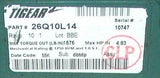 New Dodge Tigear  26Q10L14  Speed Reducer Gearbox 10: 1 Ratio