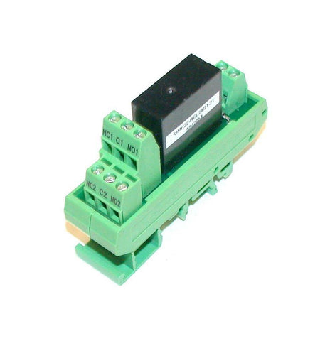 PHOENIX CONTACT RELAY MODULE 24 VDC MODEL UMK22-REL24/21-21 (9 AVAILABLE)