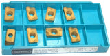 Lot of 8 New Ingersoll Carbide TiN Coated Milling Inserts APEB53R02 Grade 308