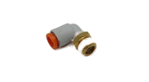 Lot of (4) SMC KQ2L07-34AS Tube Elbow Fitting Male 90°