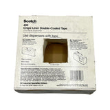 Lot of (3) 3M Scotch 400 Crepe Liner Double-Coated Tape
