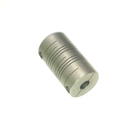 Heli-Cal Flexible Steel  Shaft Coupling 1/2" Bore Both Sides 1-1/2" Diameter