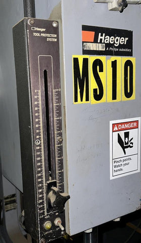 Haeger 824 Hardware Insertion Machine 8 Ton 480V 3 Phase w/ Auto Feed