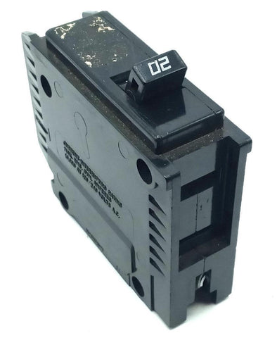 Lot of (2) Challenger C120 1 Pole Circuit Breaker 20A 120VAC