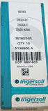 Lot of 10 Ingersoll 80° Parallelogram Milling Carbide Inserts DNE324-007 IN2540