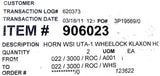 Wheelock UTA-1 Universal Telephone Alert 40-130V 20-30Hz REN-1.6A  18-60VDC 30mA