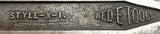 Red-E-Tool Company Style X-1 Metal Lathe Tool Holder 6-1/4" OAL