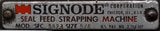 Signode SFC 5823 Seal Feed Strapping Machine Banding Tensioner 5/8"