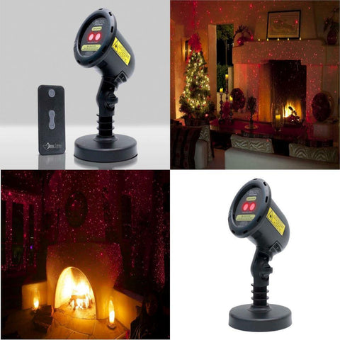 BlissLights Spright Motion Red Indoor/Outdoor Laser Projector W/Remote