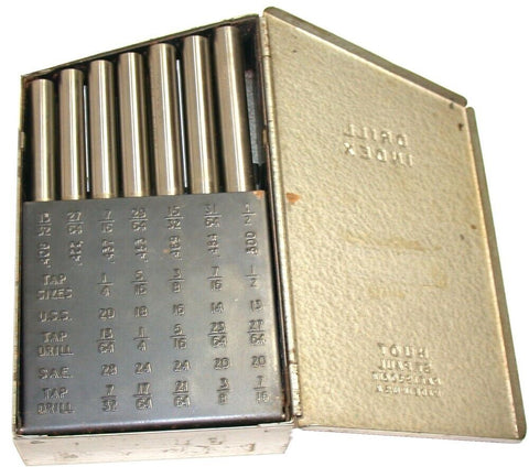 Huot 1/16" To 1/2" HSS 29pc. Jobber Length Drill Blank Set
