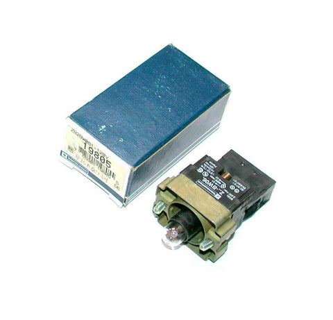 New Telemecanique  ZB2BW061-120V 19805  Light Module W/Contact Block