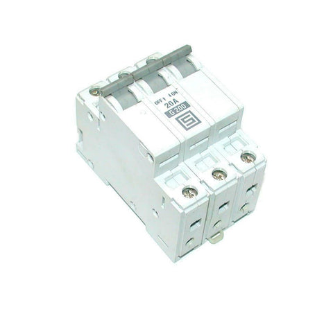 Schurter  AS168X-CB3  3-Pole Circuit Breaker 480 VAC 20 Amp