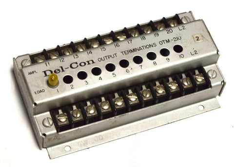 DEL-CON DELCO RADIO OTM-210 STATIC MACHINE CONTROL