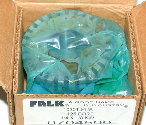 NEW Falk  0704599  1030T  Coupling Hub 1.125 Bore 1/4 X 1/8 KW