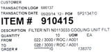 EZCLEAN N0113033 Filter 910415 Class-2 697A R2757 (Lot of 6)