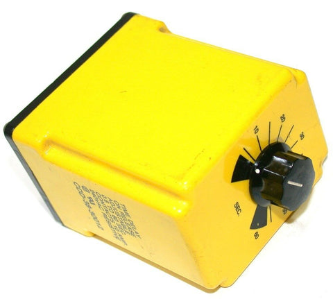 POTTER & BRUMFIELD TIMER .6 - 60 SECONDS 24VDC CDD 38-30012