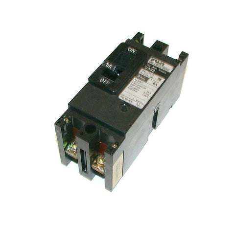 FUJI ELECTRIC 5 AMP 2-POLE CIRCUIT BREAKER 600 VAC  MODEL SA32