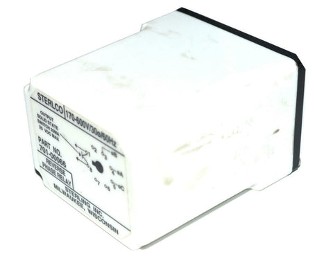 STERLING INC. 701-00066 REVERSE PHASE RELAY 20 VDC MAX
