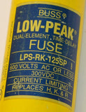 COOPER BUSSMAN LPS-RK-125SP LOW-PEAK 125 AMP FUSE 600 VAC