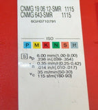 Lot of 7 New Sandvik T-Max P Turning Carbide Inserts CNMG 19 06 12-SMR 1115