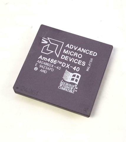 Advanced Micro Devices A80486DX-40 Processor Chip AM486