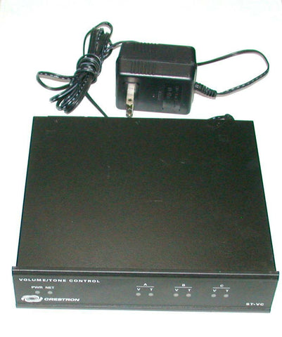 CRESTRON  ST-VC  3-CHANNEL VOLUME/TONE CONTROL MODULE W/ADAPTER