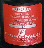 New Fairchild Industrial  10C  Pressure Regulator W/Check Valve 3/8 NPT