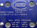 Continental VC12M-6F1-G-13-C-Y3928-6 Directional Valve (3 Available)