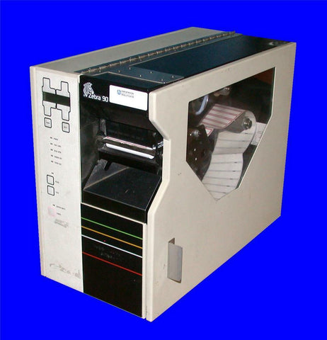 VERY NICE ZEBRA TECH. CORP.  LABEL PRINTER MODEL #Z90P