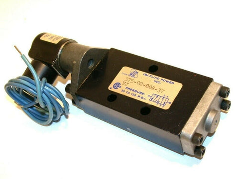 UP TO 4 NEW OMNI ISI FLUID POWER 4 WAY VALVES W/120V COIL  375-02-004-37