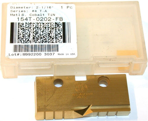 Allied Machine Original T-A 2 1/16" Carbide Spade Drilling Insert 154T-0202-FB