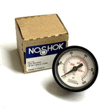 NoShok 15-110-1000 Pressure Gauge 1000 PSI 1/8" NPT Back Mount