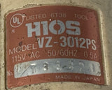 HIOS VZ-3012PS Electric Torque Screwdriver 115 VAC 50/60 HZ 0.5A
