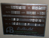 Buehler Ltd. 65-1506 Varimet Appartus for Metallurgy/Geology 110 Volts 1 Watt