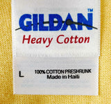 Gildan Men's Van Halen World Tour 2012 Yellow Short Sleeve Shirt Size Large