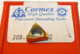 Lot of 10 New Carmex Carbide Tin Coated Threading Inserts 11 IR 32 UN MXC