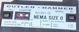 New Cutler Hammer  B10B-1  Motor Starter Overload NEMA Size 0 Series A1