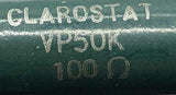 Clarostat VP50K Power Resistor 100 Ohms
