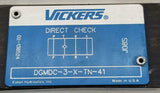 Vickers DGMDC-3-X-TN-41 Direct Check Valve (2 Available)