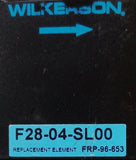 Wilkerson F28-04-SL00 Compressed Air Filter 1/2" NPT 250PSI Max 5 Micron Rating