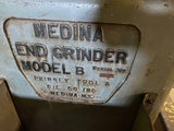 8" x 6" Medina Vertical Swivel End Grinder Model B Unicum-8" 220/440V 3 Phase