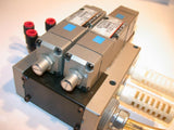 SMC 2 SOLENOID 120V STACK UP BANK ASSEMBLY NVS