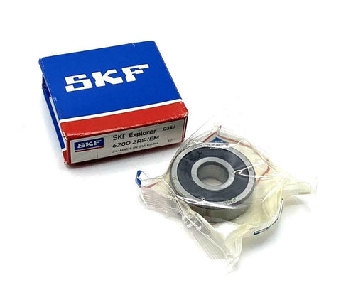 SKF 6200-2RSJEM Deep Groove Ball Bearing 10 mm X 30 mm X 9 mm