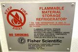 Fisher Scientific 97-938 Flammable Material Storage Refrigerator 115 VAC