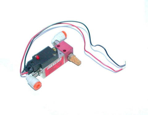 Dynamco  D122202  Solenoid Valve W/Fittings and Muffler 12 VDC 2.5 Watt